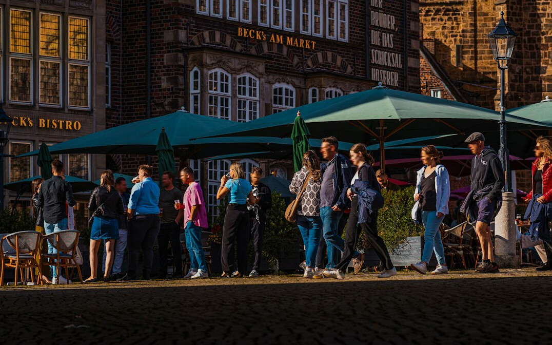 german people discussing in meeting